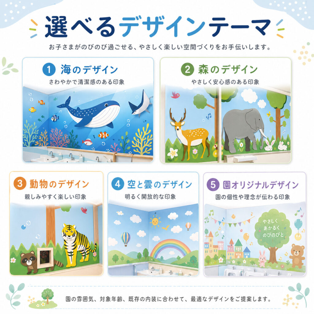 選べるデザインテーマ