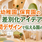 幼稚園・保育園の差別化アイデア｜空間デザインで伝える園の魅力